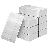 MUKLEI 8PCS Aluminum Bar, 4 x2 x 1 Inches Aluminum Solid Stock, 6061 General Purpose Aluminum Block Billet for Industrial, Milling