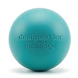 Massage Ball for Myofascial Release, Pure Silicone, Designed for Massage (NOT Lacrosse), Completely Free of BPA/Latex/Rubber/PFAS, for Trigger Point Therapy, Ideal Firmness and Traction