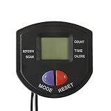 Zxpjkyu Professional Speedometer Replacement, Fitness Equipment LCD Speedometer, Electronic Exercise Bike Meter Counter Replacement for Stationary Bike Stepper Waist Machine