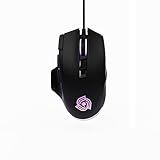 Wired Mouse for Gaming – USB Computer Mouse with 8 Programmable Buttons, 6 Adjustable DPI , Mechanical Switches, Rapid Fire & Sniper Buttons, Compatible with PC and Laptop – Black (Wicked Widow)