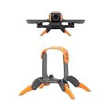 Avata 2 Landing Gear, Spider Landing Gear for DJI Avata 2, 41mm Height Adjustable Foldable Quick Release Extension Leg for Avata 2 Accessories, Landing Gear Protection Bracket for Avata 2 (Orange)