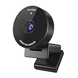 EMEET C950 1080P Webcam - USB Webcam with Microphone & Physical Privacy Cover, Noise-Canceling Mic, Auto Light Correction, Fixed Focus, Ultra Web Cam w/ 70°View for Meeting/Online Classes/Zoom/YouTube
