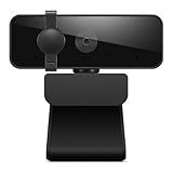 Lenovo Essential FHD Webcam Gen 2, Full HD, 1080p, Dual Microphones, 85 Degree FOV, 30 fps, USB-A Connection, Bulit-in Manual Privacy Shutter, Black