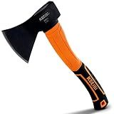 KSEIBI 274150 Camping Hatchet Axe | Durable Camping Hatchet for Wood Splitting and Kindling, Small Camping Axe, Tactical Survival Throwing Axe