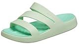 Crocs Women Getaway Strappy Sandals, Jade Tint, 10