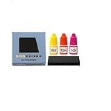 ﻿Gold Testing Kit 10k 12K 14K Acid Solutions with 2x2 Test Stone Precious Metal Tester Real/Fake Check Analysis Kit.