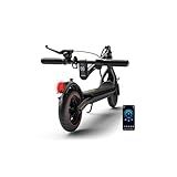 HopCycle Electric Scooter - Electric Scooter for Adults and Teens, 500W Motor, Foldable E Scooter with App, 21 MPH Top Speed, Long Range Commuter Scooter, 21 Miles Portable Electric Scooter