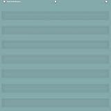 Teacher Created Resources Calming Blue 7 Pocket Chart (28" x 28") (TCR20101)
