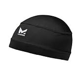 MISSION Cooling Helmet Liner- Cools Instantly When Wet, UPF 50, Wear Under Helmets, Hardhats & More- Black
