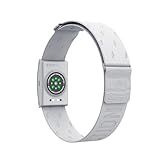 COROS Heart Rate Monitor, Comfort, Easy to wear, Auto-wear Detection, Advanced Sensor, Precise Data, Bluetooth, 38 Hours Battery Life, Connects up to 3 Devices at Once, for Run and Bike-Grey