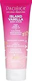 Pacifica Body Scrub - Sugar Island Vanilla Full Body Wash – Exfoliating & Moisturizing w/ Rosehip Oil - Coconut & Vanilla Scented - Clean Beauty Vegan & Cruelty-Free Dermatologist Tested