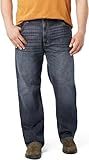 Levi Strauss Signature Gold Men's Relaxed Fit Flex Jeans (Available in Big & Tall), Headlands, 38W x 30L