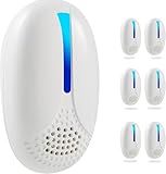 2025 Upgraded Ultrasonic Repellent Indoor, Mouse Traps Insert Plug in, Pest Control Repellent Ant,Roach,Rodent, Mouse, Bugs, Mosquito, Spider, for Home, Office, Warehouse 6 Packs