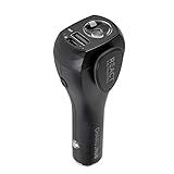 React 7-in-1 Vehicle Emergency Multi-Tool by ChargeHub with 2200mAh Power Bank, USB Car Charger, Window Breaker, Concealed Seat Belt-Cutter, Flashlight, Red Flashing Light, & Audible S.O.S Alarm.