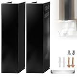 Wall-Mount Range Hood Extension Cover, Adjustable, 31.5"–63"
