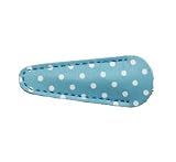 Inazuma Small Embroidery Scissor Sheath - Light Blue with White Polka Dots