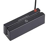 USB Magnetic Stripe 3-Track POS Credit Card Reader Swiper - Magstripe Swipe Card Reader
