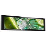Thermalright TV LCD 9.16 Black Display Screen - Magnetic Suction,9.16’’ IPS Panel, 1280x480 Resolution for Static/Dynamic Image Switching, Can be Paired with a Chassis/CPU Liquid Cooler(Black)