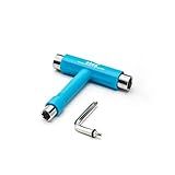 ELOS Skate Tool All-in-one - Skate T Tool for Skateboard, Longboard, Roller Skate with Allen Skate Key & Phillips Head Wrench, 4oz Skateboard Tool Kit, Longboard Tools Kit, Roller Skate Tools Hardware