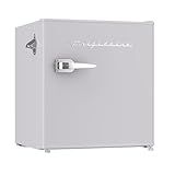Frigidaire EFR176 1.6 cu. ft. Retro Bar Fridge with Side Bottle Opener (Moonbeam)
