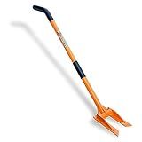 Gutster Tools 48” Round Handle Demolition Bar – Versatile Wrecking & Multi Tool- For Home Renovations and DIYs - Trusted by Contractors, Firefighters & Restoration Professionals