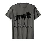 New Hampshire Vintage Moose Souvenir T-Shirt