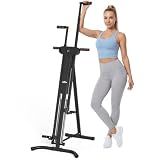 Relife Stair Stepper, Vertical Climber Exercise Machine for Home Gym, Stair Climber with 4 Metal Guide Rails Folding Step Fitness Machines Cardio Workout Machine 5-Level Heights 2026 Newer Version