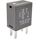 68083380AA Relay - 35A 12VDC 4-Pin SPST Automotive Relay - Compatible with Select GM/Chrysler Vehicles (for Buick Lacrosse, Jeep Wrangler) - Fixes Starter, Fog Lights & P0699/P0113 Codes