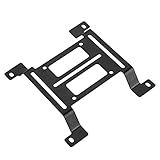 120MM Pump Reservoir Bracket,Water Pump Water Mount Bracket,Computer Water Cooling Water Drainage Metal Arched Bracket Holder Mount Stand