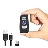 Mini 2D Portable Handheld Bluetooth Barcode Scanner Wireless 2.4G & USB Wired 3-in-1 Bar Code Scanner Portable USB QR Code Scanner for Windows.Android.iOS.MAC