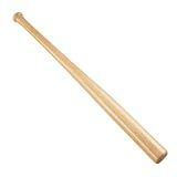 Genuine Solid Beech Wood Baseball Bat - 27 Inch 19 Oz | 27 Inch , Softball, Batting Practice, Pickup Games, Boys, Girls,Youth, 2" Barrel ,Genuine Solid Beech Wood Baseball Bat