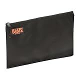 Klein Tools 5236 Zipper Bag, Ballistic Nylon Contractor's Portfolio, Made of Tough Cordura Fabric To Resist Tears and Scuffs