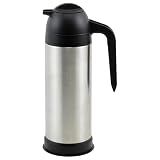 Winco 33 oz Silver Vacuum Insulated Coffee/Server, Coffee/Cream Server