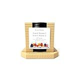 Sticker Label Application Installation Tool for Jars, Containers, Bottles, Adjustable Height Width Aligner for Drink Food Candle Labels