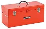 Stanley Proto Proto J9975R 20" General Purpose Double Latch Tool Box, SAFETY Red (1 Pack)