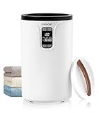 Evenchic Towel Warmer, 20L Hot Towel Warmers for Bathroom with 24H Timer, Temperature Adjustable, LED Display, Auto Shut Off, Even Heated for Oversized Towels, Bathrobes, Blankets