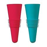 Houdini Silicone Wine Bottle Stoppers With Air Tight Seal