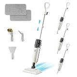 Wotaste Steam Mop Cleaner 260°F Steam in 15s, 16.9oz Tank Hardwood and Tile