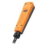 Cable Matters 110 Punch Down Tool with 110 Blade, Ethernet PunchDown Tool, Keystone Punch Down Device for Cat 8/7/6A, Cat 6, Cat5e/5 Network