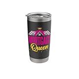 Mortgage Queen Loan Officer Originator Underwriter Women Stainless Steel Insulated Tumbler