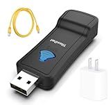 Ethernet LAN to WiFi Bridge Universal Wireless Adapter for PLC, PS4, Xbox, Printer, Smart TV, Blu-Ray Player, Game Console, 2.4GHZ RJ45 Cable Extender