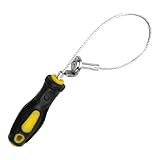 Wevdn Oil Drain Plug Removal Tool, Strong Magnetic Anti Scald Oil Filter Sump Plug Removal Wrench Oil Change Tool, Universal Oil Drain Plug Removal Pick Up Tool with Flexible Shaft