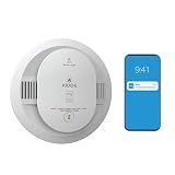 Kidde Smart Smoke Detector with Ring, AA Battery, RGSDR-RW