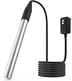 1800W Immersion Water Heater, Portable Submersible Bathtub Hot Tub Heater - Electric Bucket & Swimming Pool Water Heater with ETL Listed GFCI Plug - Fast Heats Up 6 Gallons Water (SS)
