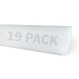 Blue Wave Peel and Stick Pool Cove for Above Ground Pools, 19-Pack – Resilient HDPE Construction – 77-Ft of Total Liner Coverage for up to 24-Ft Round or 16x32-Ft Oval Pools – Sand Cove Alternative