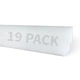 Blue Wave Peel and Stick Pool Cove for Above Ground Pools, 19-Pack – Resilient HDPE Construction – 77-Ft of Total Liner Coverage for up to 24-Ft Round or 16x32-Ft Oval Pools – Sand Cove Alternative