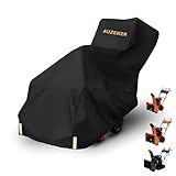 AUZEKER Snow Blower Cover: 900D Snowblower Covers Waterproof Outdoor, Universal Snow Blower Shield, Single And Two Stage Snow Thrower Cover Fit For Ego, Honda, Ariens, Toro