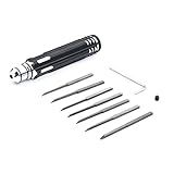 YoungRC Prime Model Scriber Resin Carved Scribe Line Hobby Cutting Tool For Gundam Model Chisel 7 Blades 0.1/0.2/0.4/0.6/0.8/1.0/2.0mm