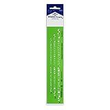 ALVIN TD112, Standard Lettering Guide Template, Drawing and Drafting Tool Architecture, and Design Template, Great for Students, Hobbyists, and Professionals