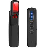 Dronewing Upgraded AI Hidden Camera Detector, Anti-Spy Camera Finder RF Signal & WiFi Scanner Hidden Devices Detector for GPS Trackers, 4 Modes for Hotel, Bathroom, Office, Car Travel Security(Black)